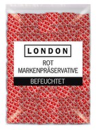 London Rot Beutel