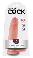 King Cock balls 7inch 19,4cm