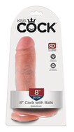 8“ Cock with Balls