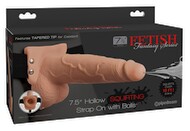 7,6“ Hollow Strap-on Squirting