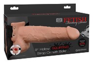 7,6“ Hollow Strap-on Squirting