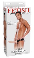 10“ Flesh Hollow Strap-on