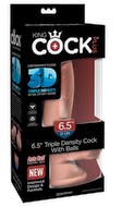 6,5“ Triple Density Cock with Balls