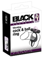 Vibrating cock & ball ring