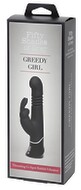 Greedy Girl Thrusting G-Spot Rabbit Vibrator