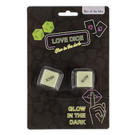 Glow in the Dark Love Dice