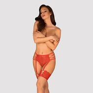 Iosa crotchless garter belt