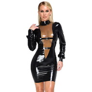 Kleid aus Latex