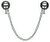 Nipple Clamps with Metal Chain