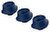 Heads Pack of 3 Blueberry