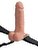 7" Hollow Rechargeable Strap-on with Balls