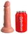 6" Dual Density Silicone Cock