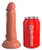 6" Dual Density Silicone Cock