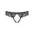 Contica crotchless thong