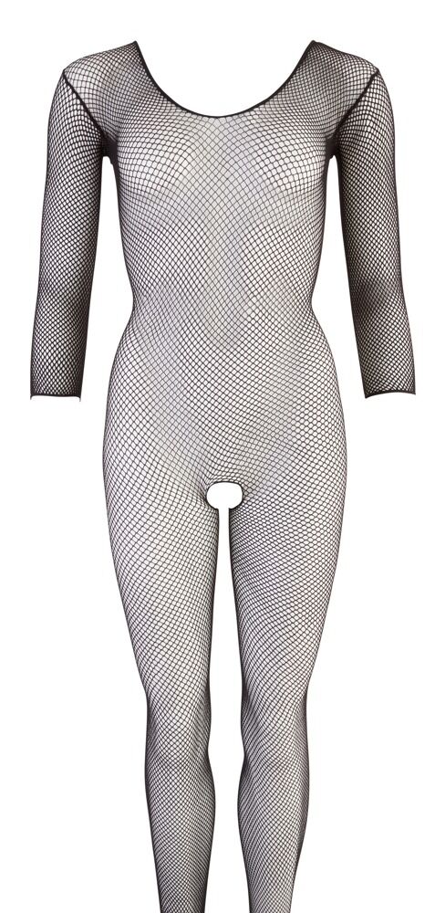 Fishnet Catsuit black