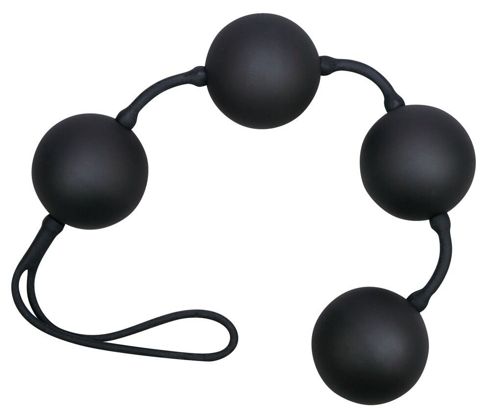 Velvet balls 4er schwarz