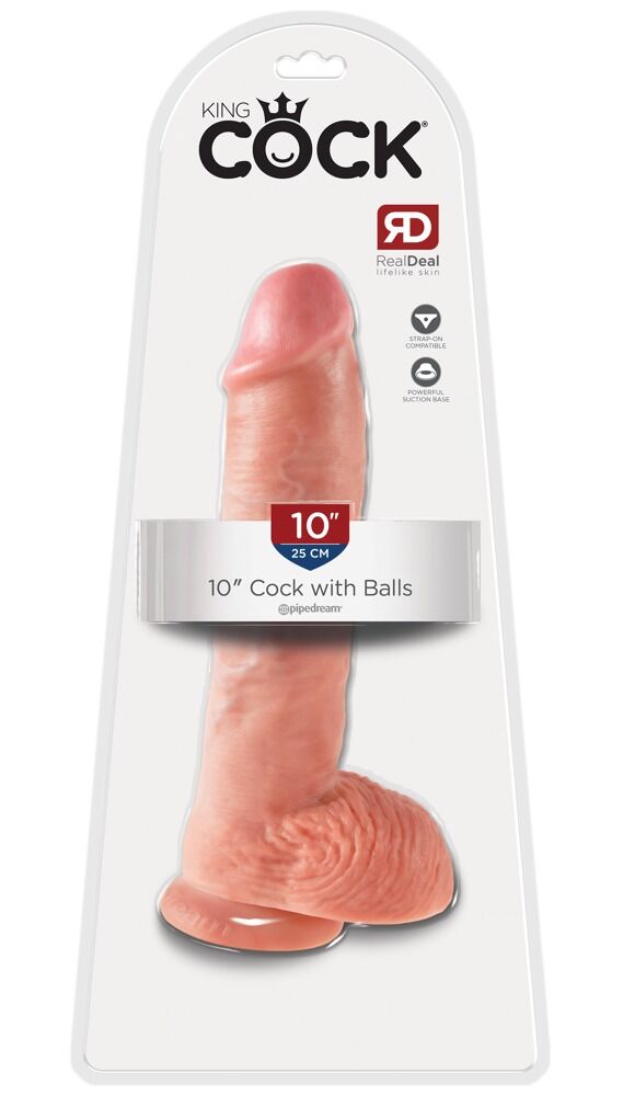 10“ Cock with Balls