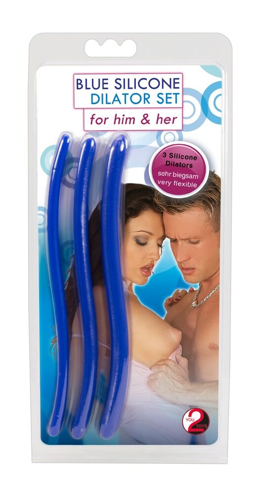 Blue Silicone Dilator