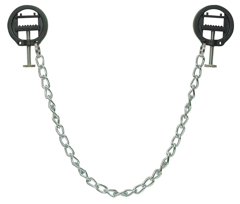 Nipple Clamps with Metal Chain