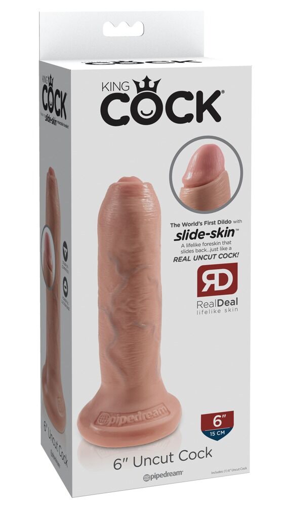 6“ Uncut Cock