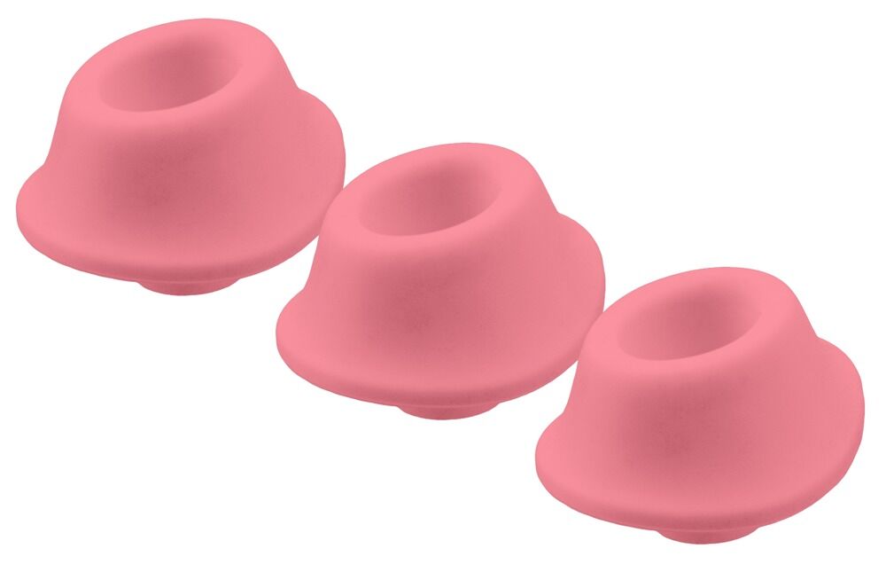 Heads Pack of 3 Pink