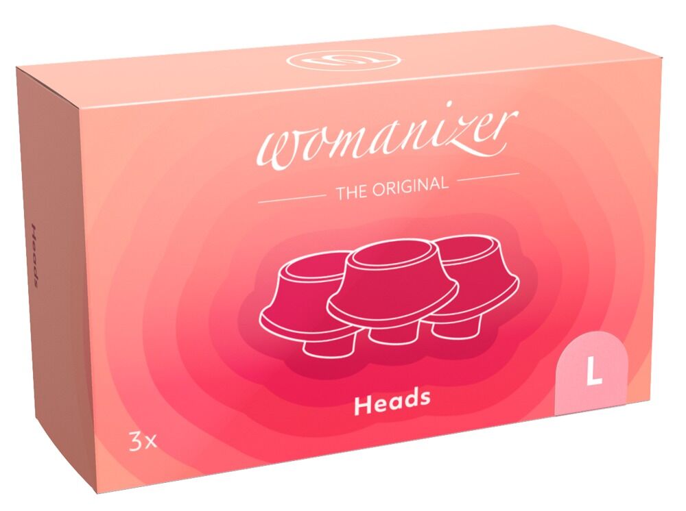 Heads Pack of 3 Pink