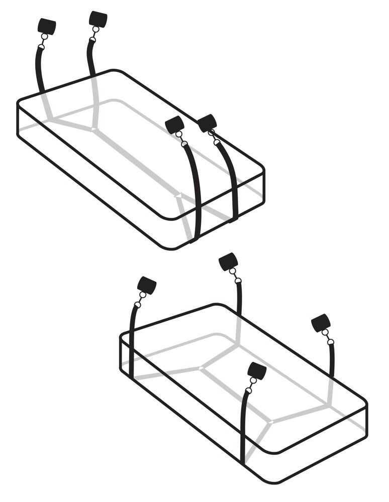 Wraparound Mattress Restraints