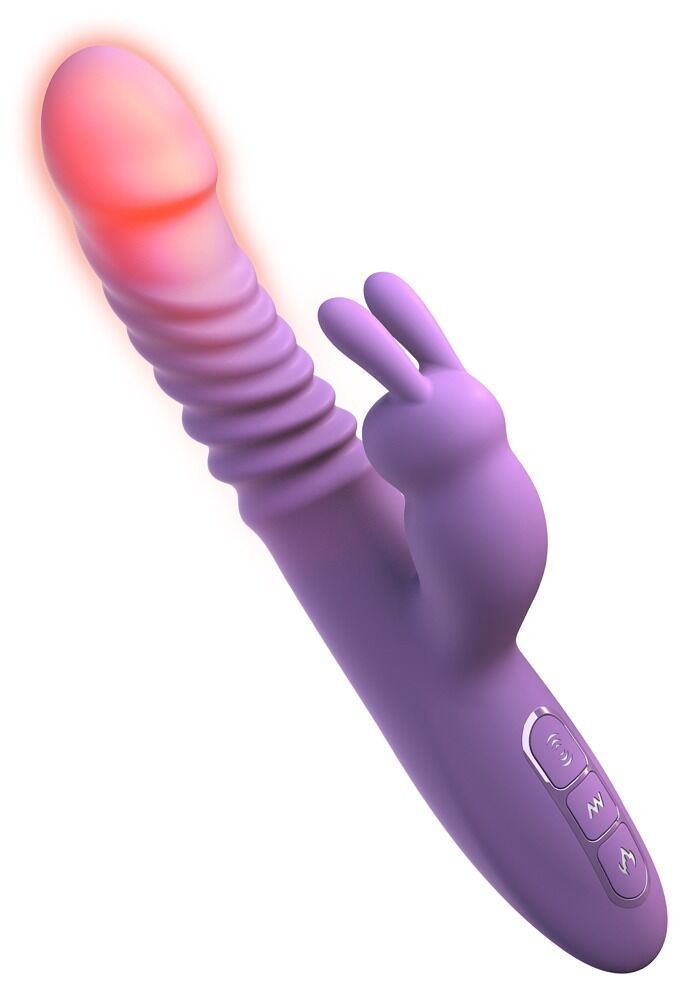 her thrusting silicone rabbit