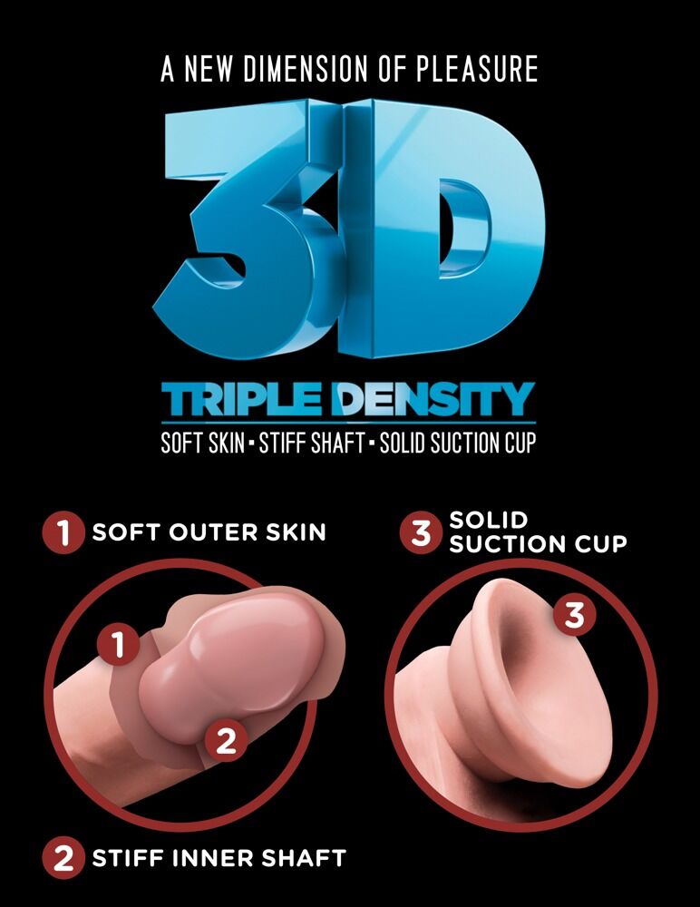 6" Triple Density Cock