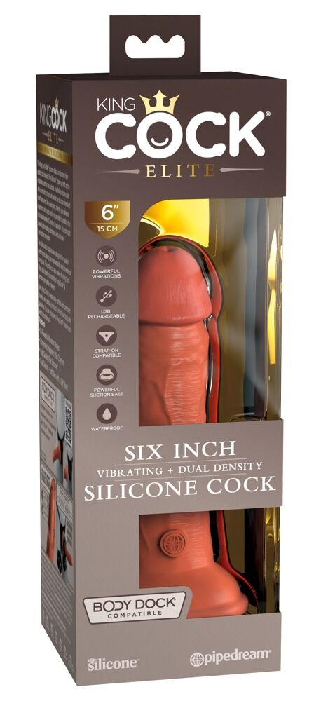 6“ Silicone Cock