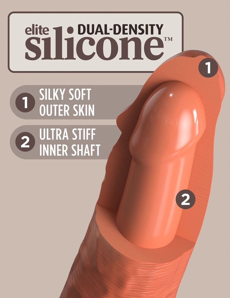 8“ Silicone Cock