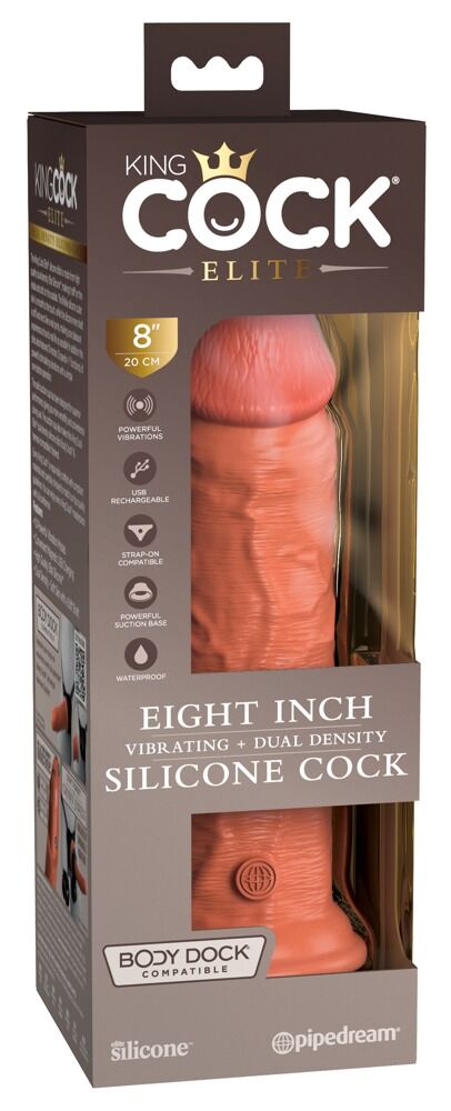 8“ Silicone Cock