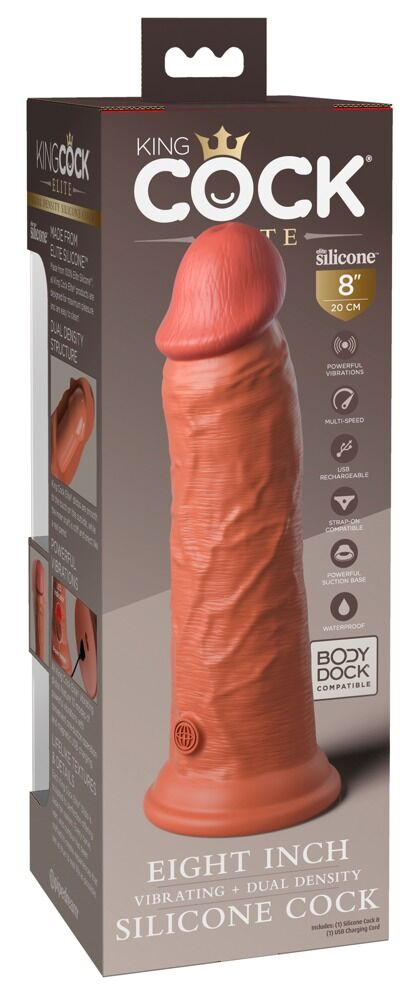 8“ Silicone Cock