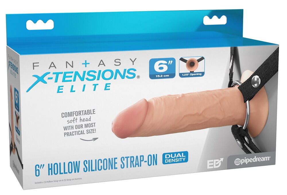 Hollow Silicone Strap-on