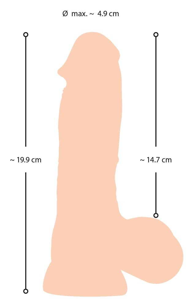 Dildo with moveable Skin