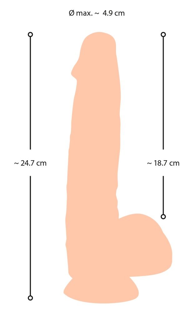 Dildo with moveable Skin