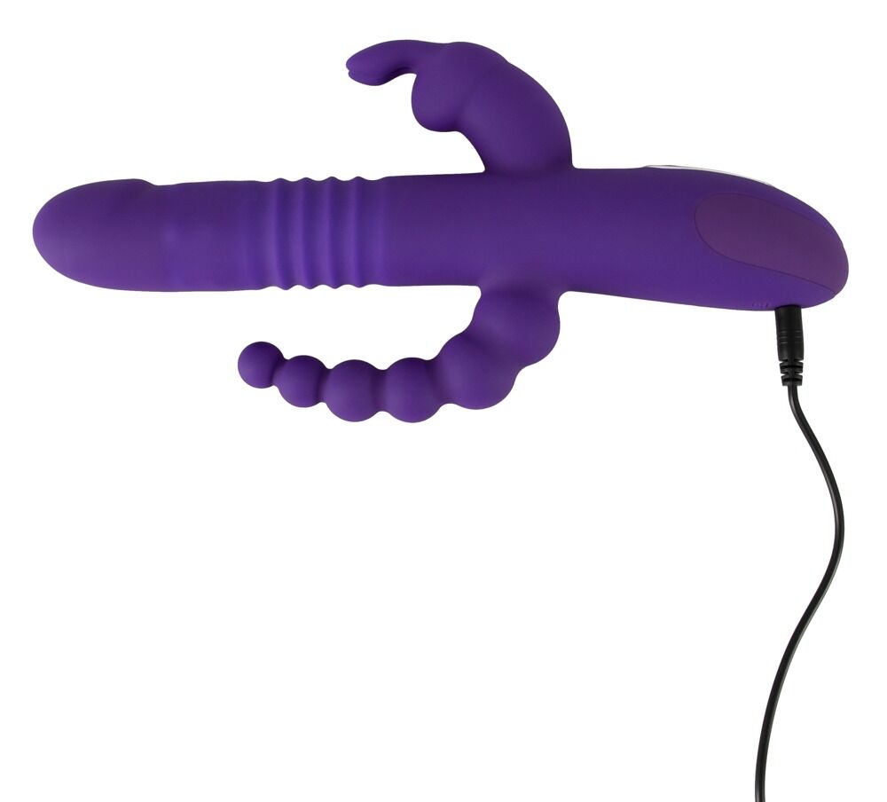 Thrusting Pearl Triple Vibrator