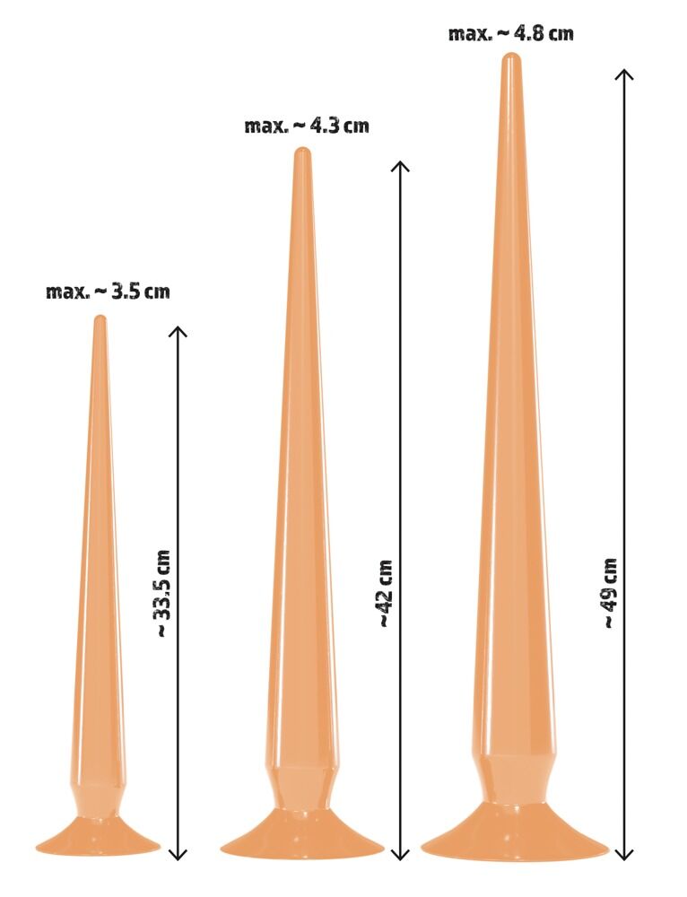 Super Long Flexible Butt Plug Set