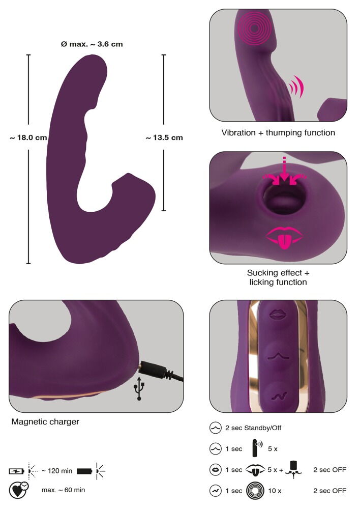 4 Function Vibrator