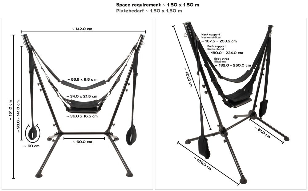 Free standing Sex Swing