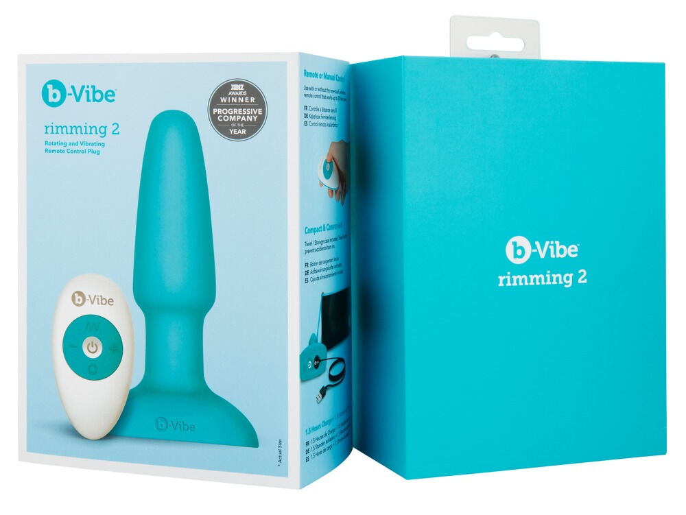 b-Vibe rimming Plug Blue