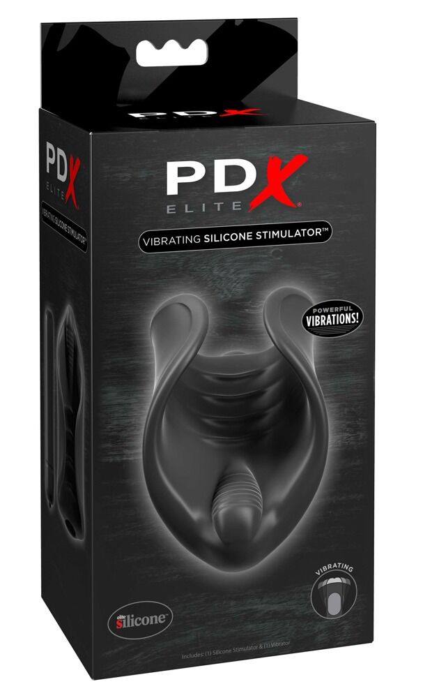 PDX Elite Vibrating Silicone Stimulator