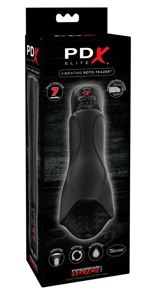 PDX Elite Vibrating Roto-Teazer