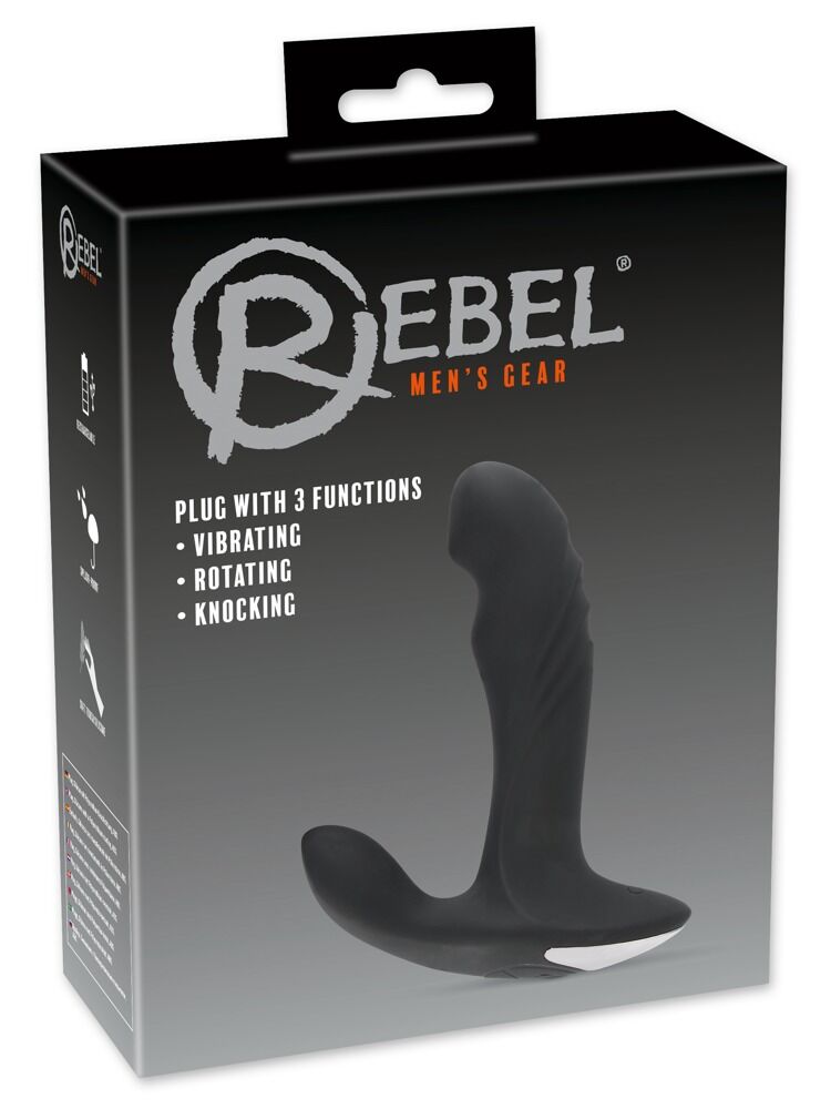 Rebel Plug with Perineum Stimulator