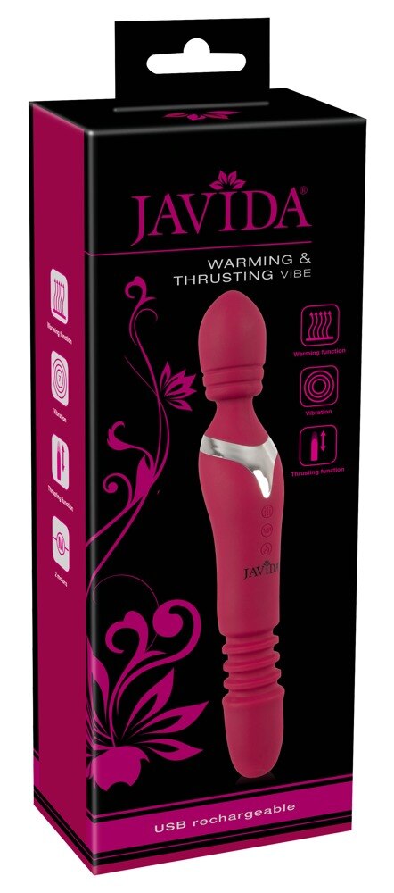 Massage Wand Warming & Thrusting Vibe