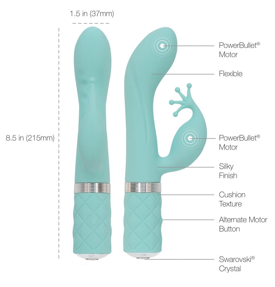 Kinky Luxurious Dual Massager