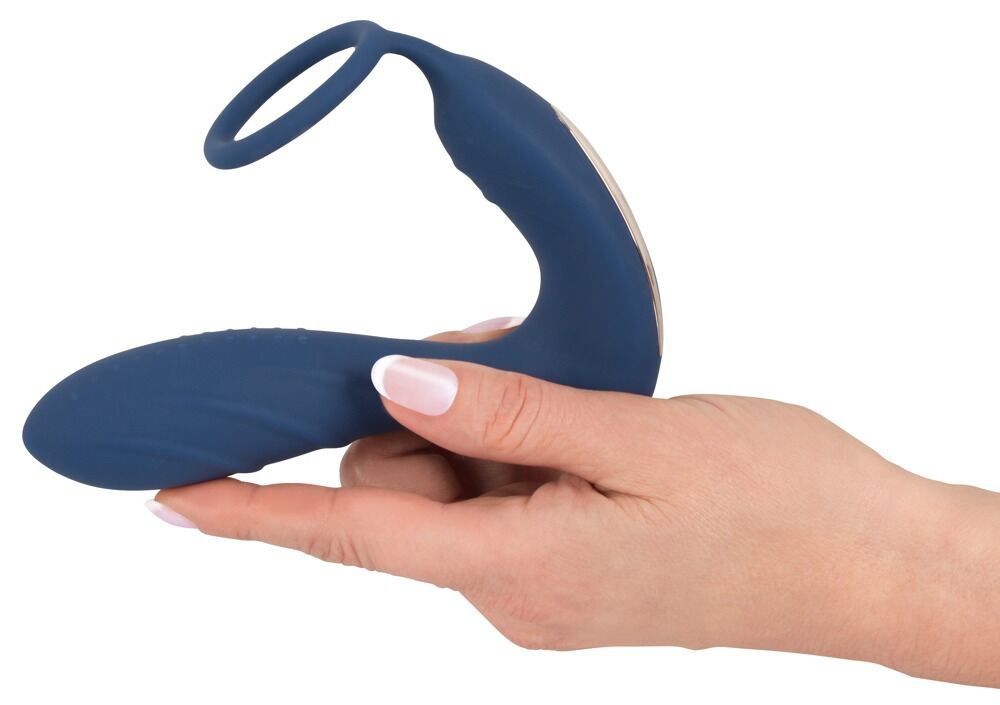 Vibrating Prostate Plug with cockring