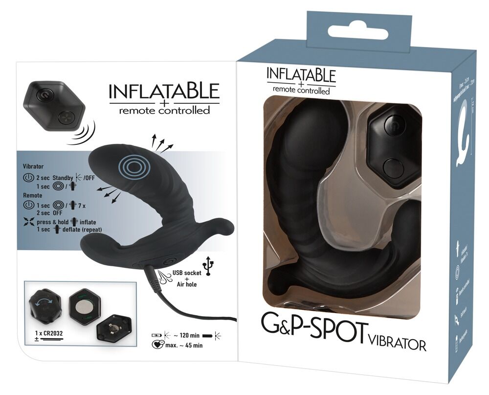 Inflatable + RC G&P Spot Vibrator