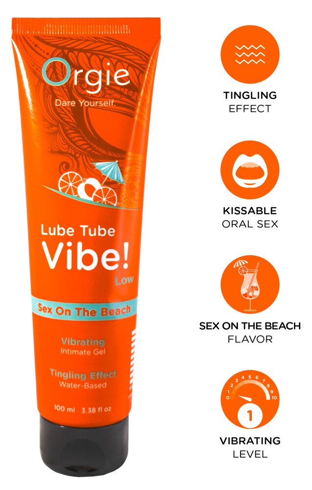 Lube Tube Vibe! Sex on the Beach