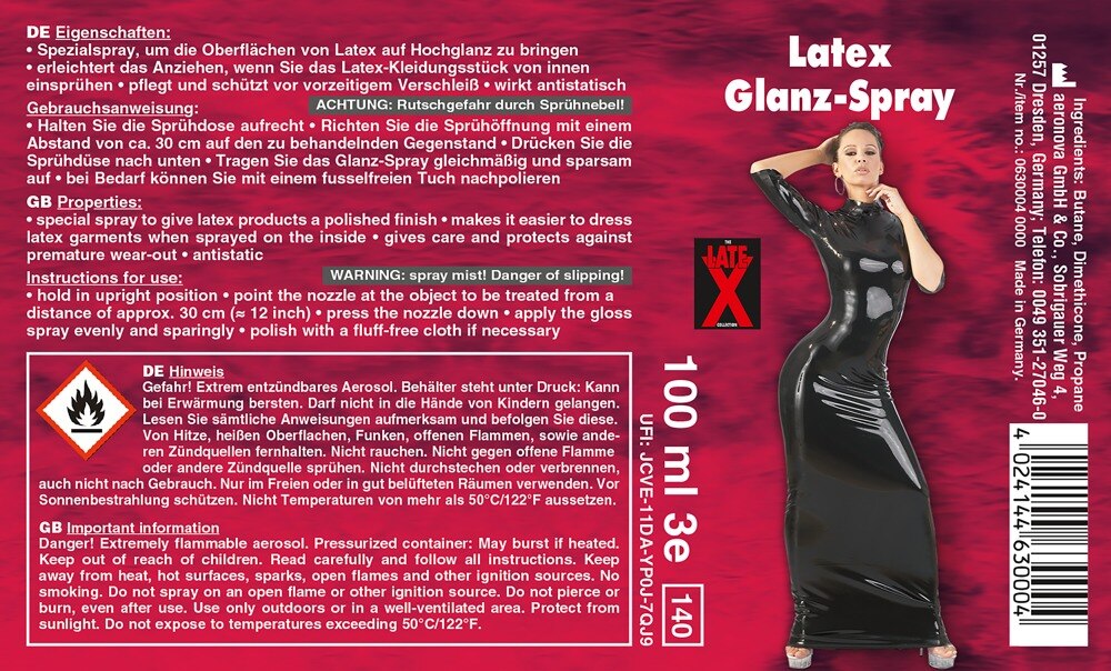 Latex Glanz-Spray